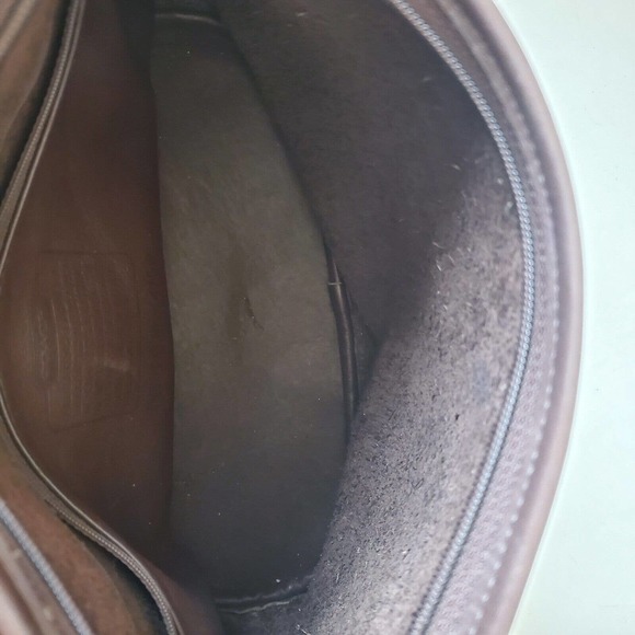 Coach 4150 Fletcher Brown Leather Crossbody Shoulder Flap Bag Vintage - Picture 11 of 15